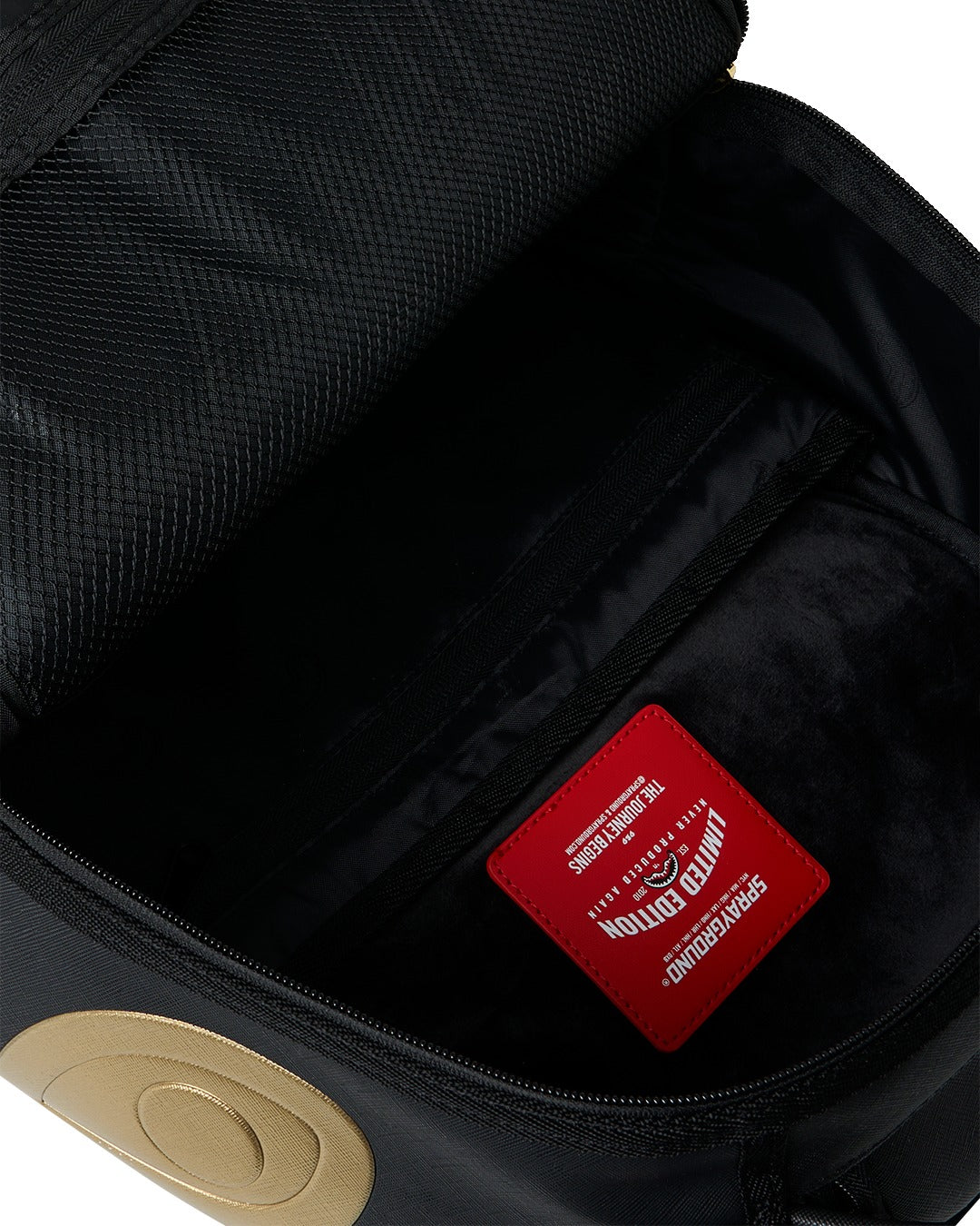 SCARFACE GOLD EMBOSSED BACKPACK