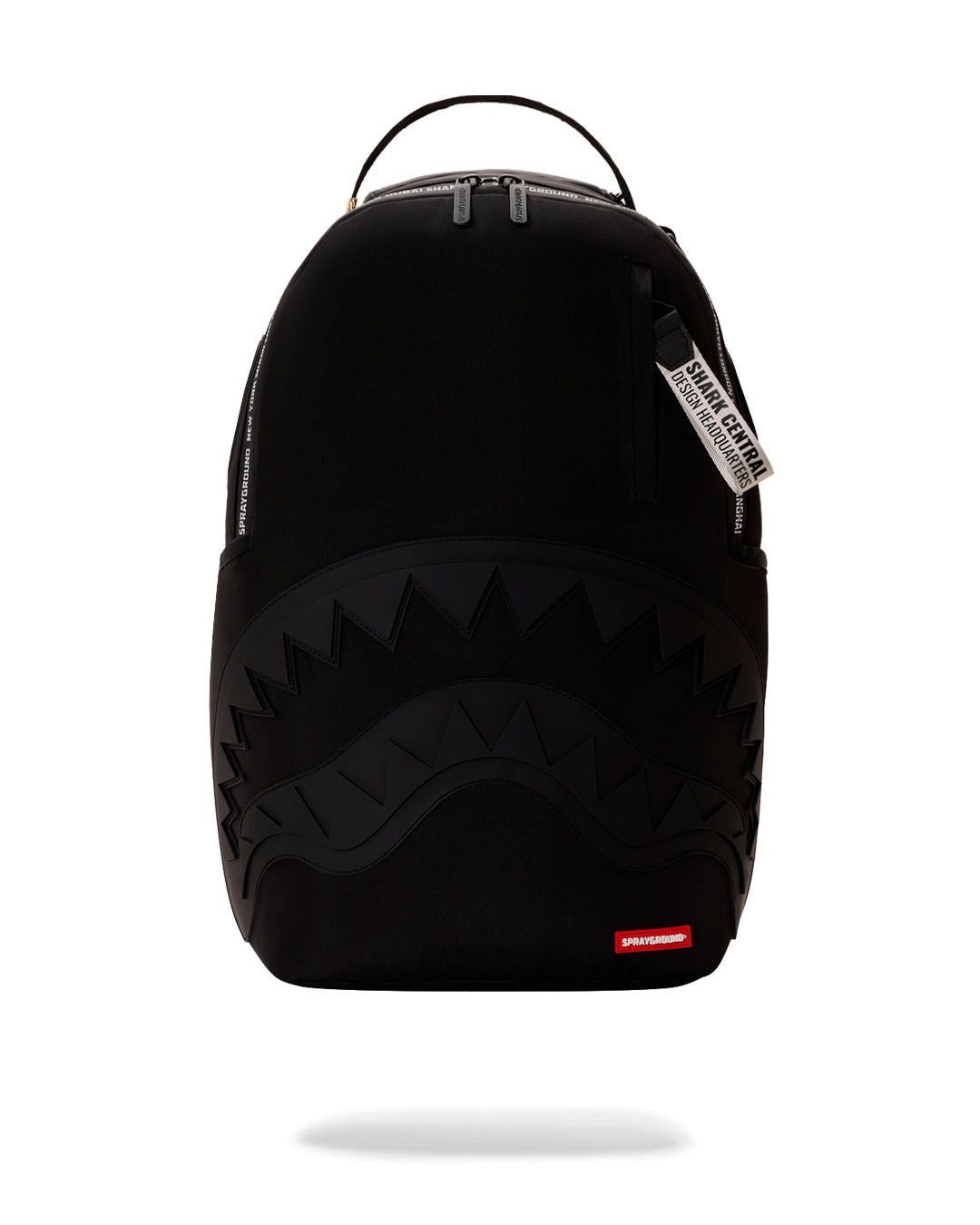 SHARK CENTRAL PRINTED ZIP BACKPACK