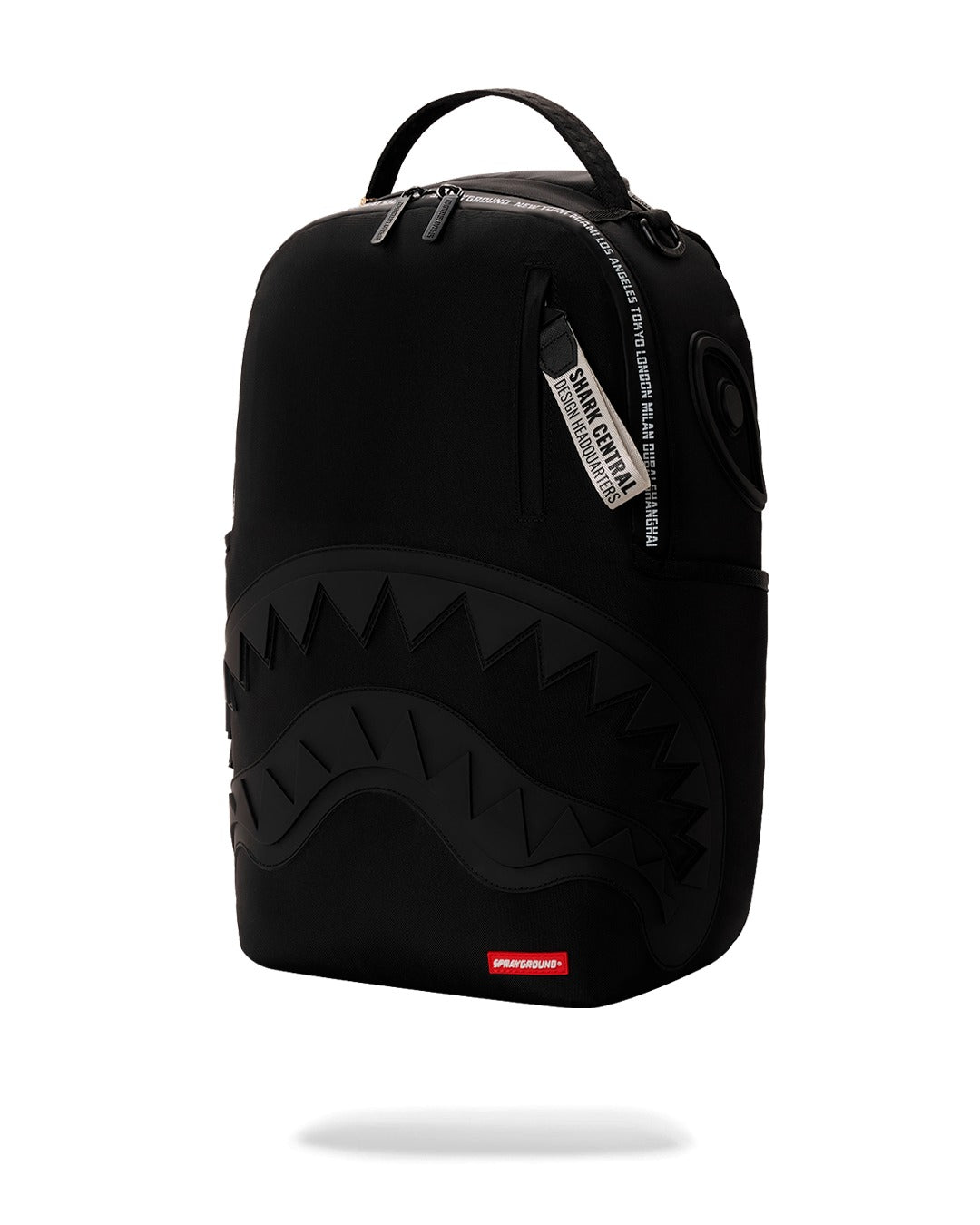 SHARK CENTRAL PRINTED ZIP BACKPACK