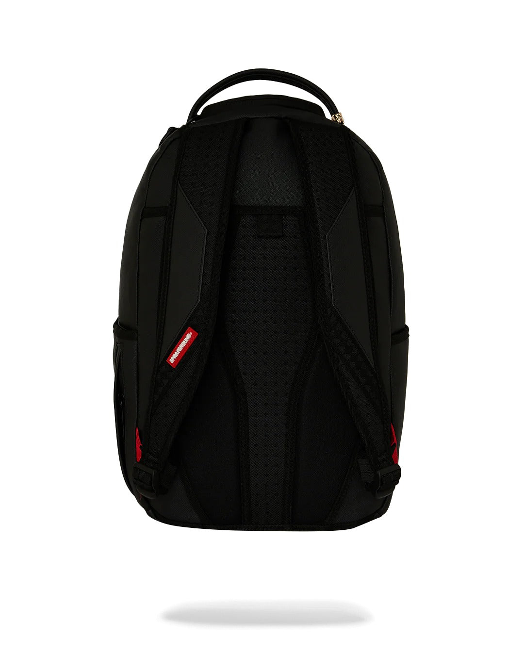 SHARK CENTRAL EMBOSSED BLACK NYLON BACKPACK