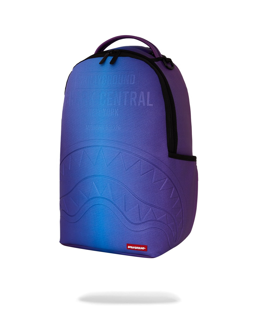SHARK CENTRAL EMBOSSED DUSK NYLON BACKPACK