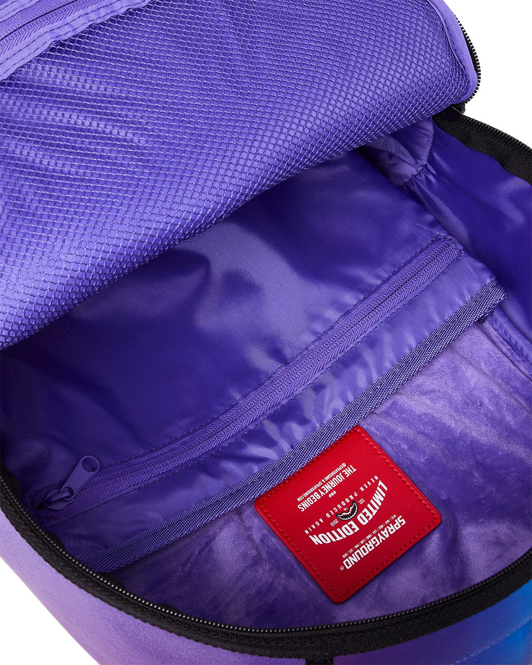 SHARK CENTRAL EMBOSSED DUSK NYLON BACKPACK