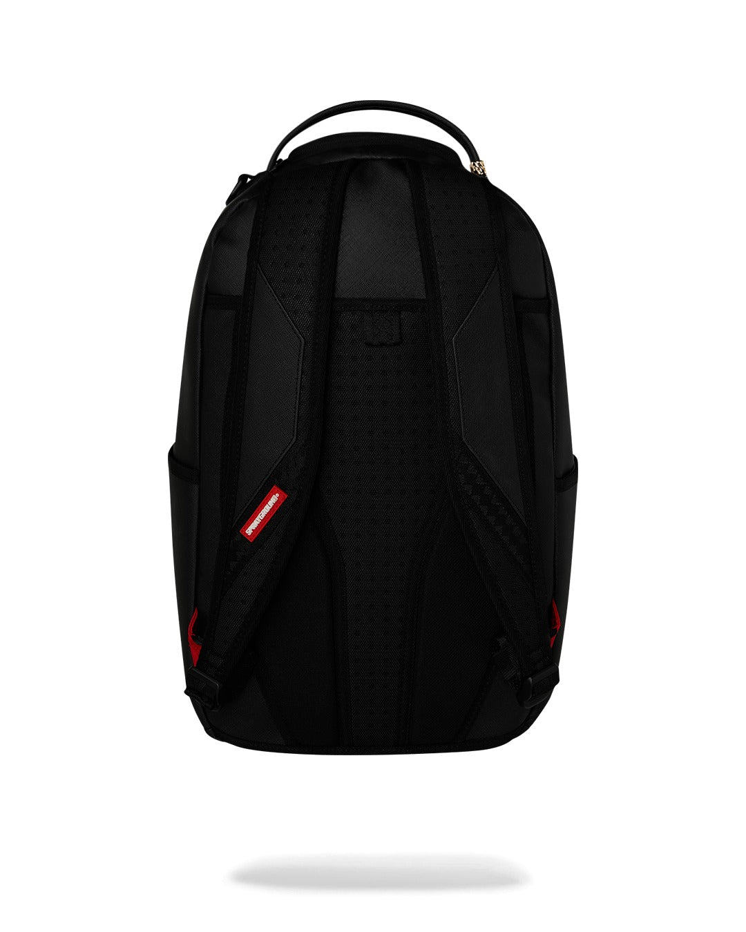 SHARK CENTRAL BLACK EMBROIDERED SHARK BACKPACK