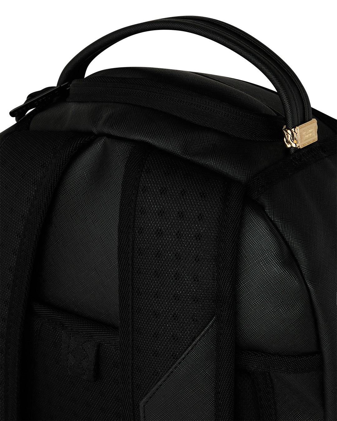 SHARK CENTRAL BLACK EMBROIDERED SHARK BACKPACK