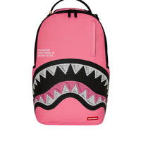SHARK CENTRAL PINK EMBROIDERED SHARK BACKPACK