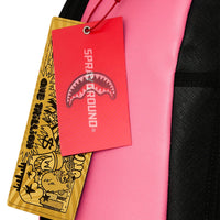 SHARK CENTRAL PINK EMBROIDERED SHARK BACKPACK