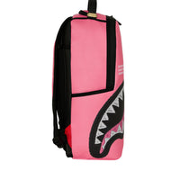SHARK CENTRAL PINK EMBROIDERED SHARK BACKPACK