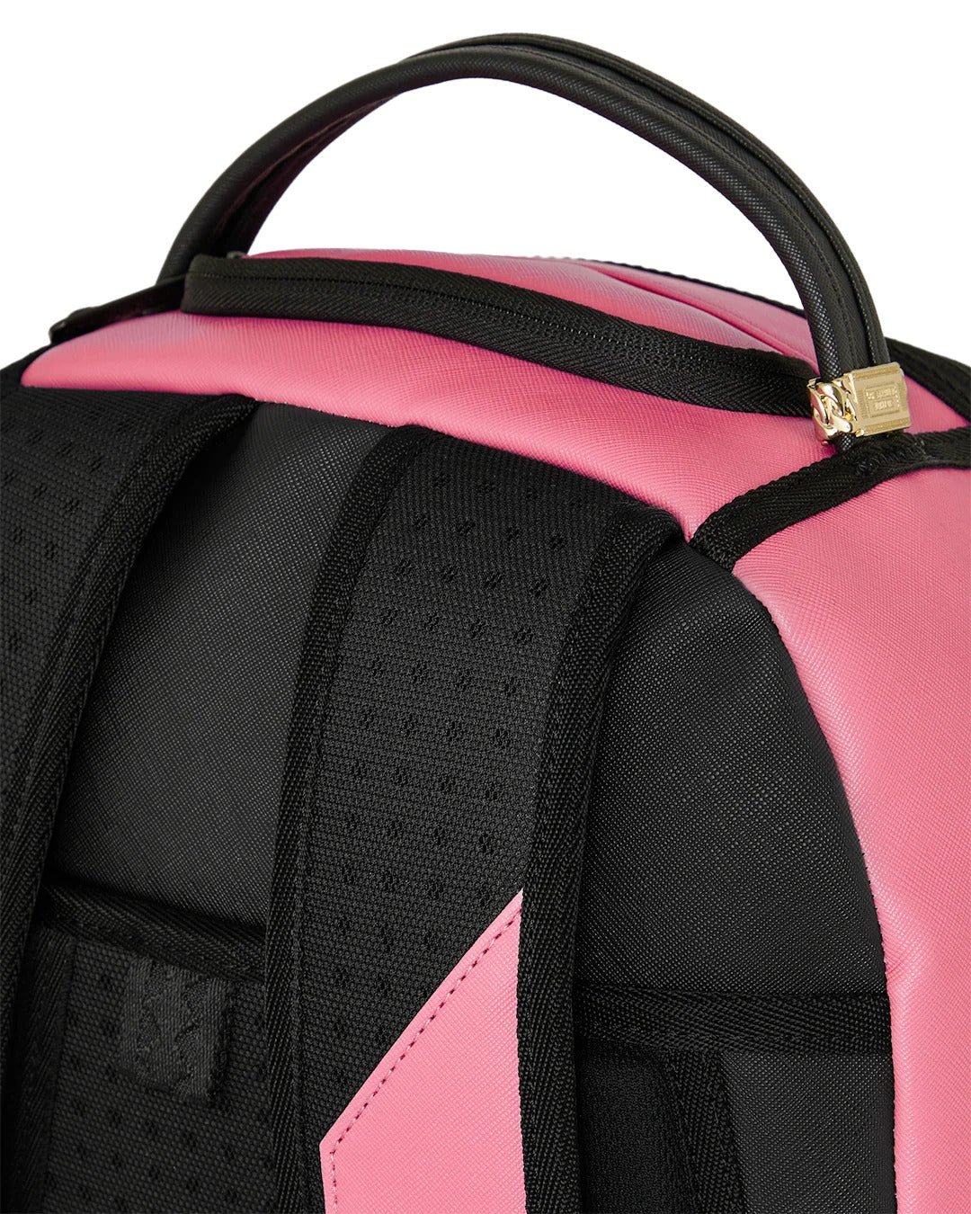 SHARK CENTRAL PINK EMBROIDERED SHARK BACKPACK