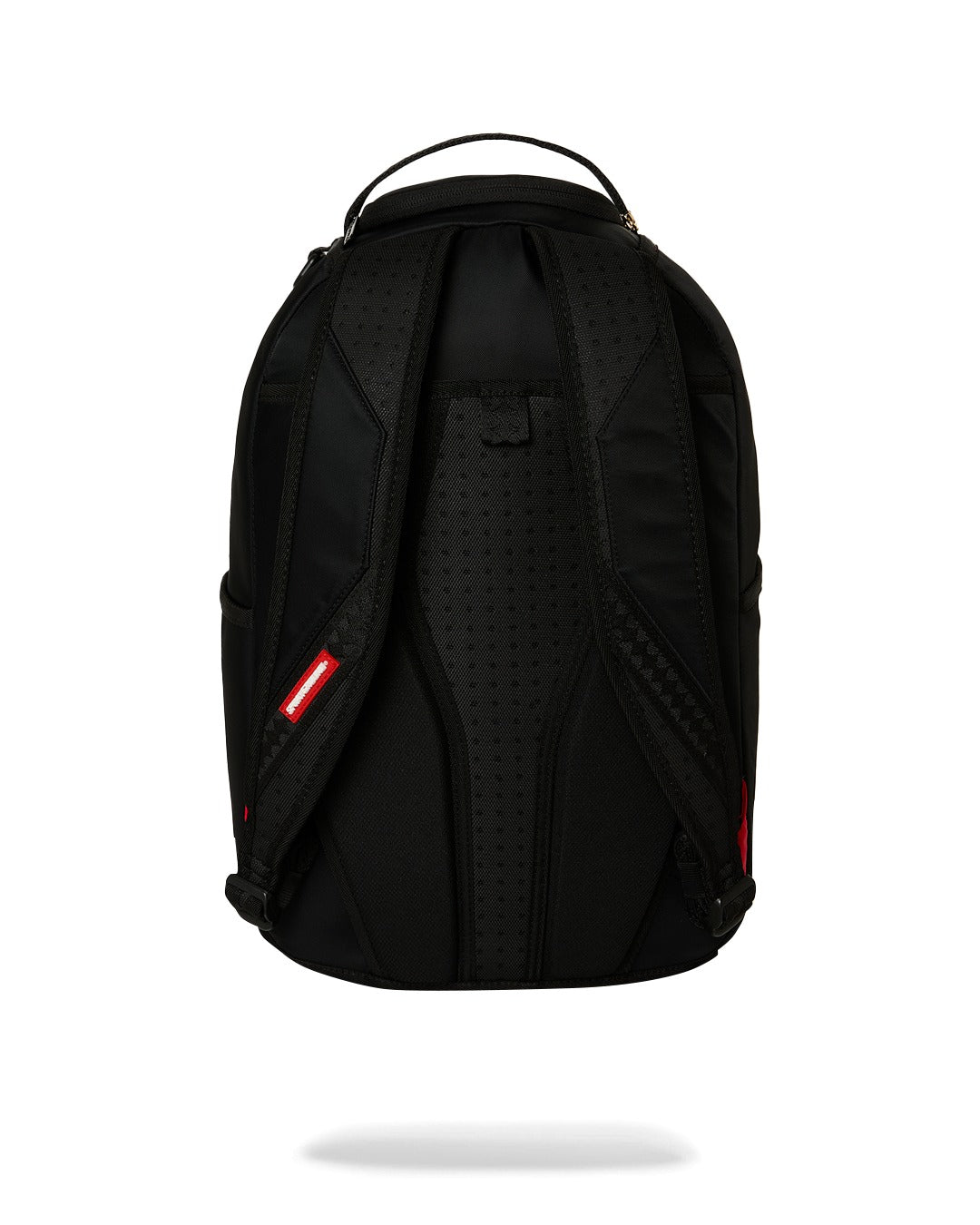 SHARK CENTRAL WHITE STENCIL SHARK BLACK NYLON BACKPACK