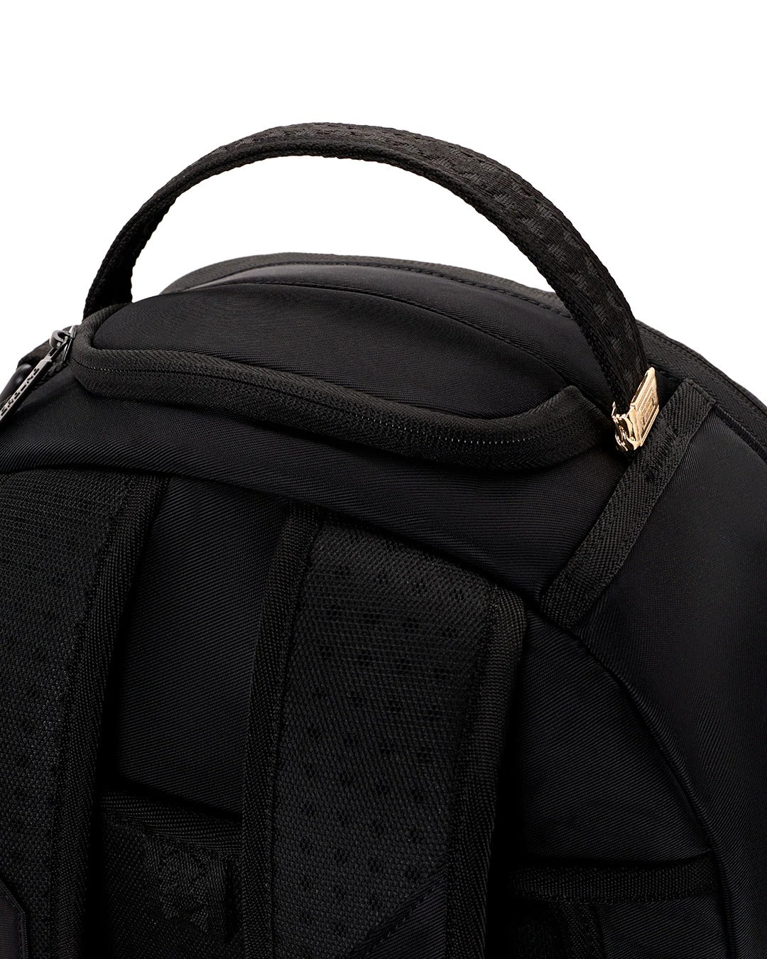 SHARK CENTRAL BLACKED OUT EMBOSSED NYLON BACKPACK