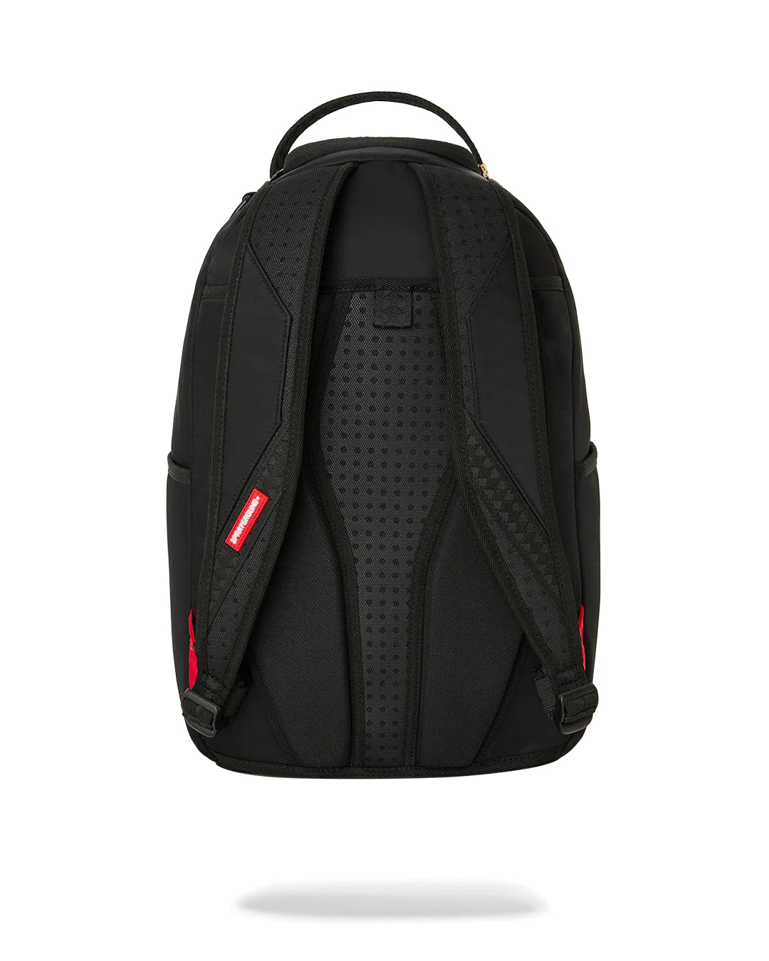 SHARK CENTRAL BLACK NYLON GRAY EMBOSSED BACKPACK