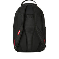 SHARK CENTRAL BLACK NYLON GRAY EMBOSSED BACKPACK