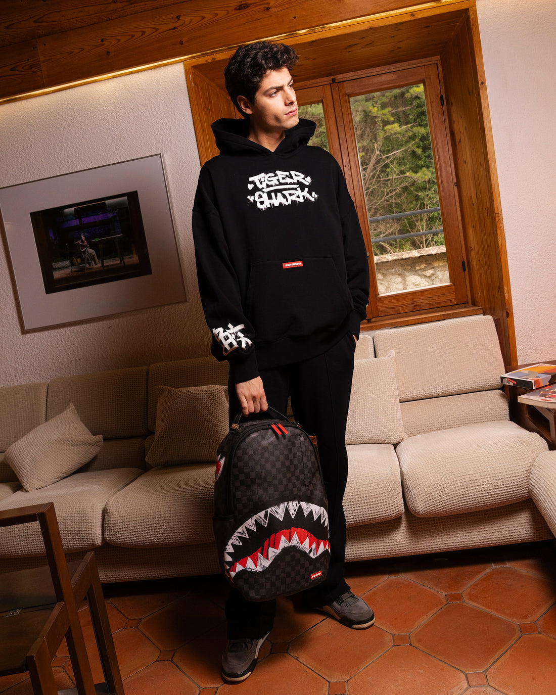 TIGER SHARK LONG STRAIGHT LEG PANTS