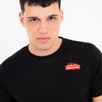 SCRIBBLY DIABLO BURNING REGULAR T-SHIRT