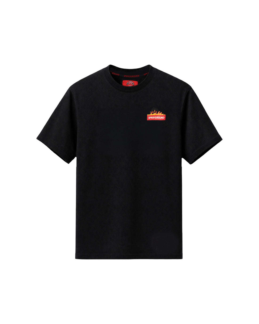 SCRIBBLY DIABLO BURNING REGULAR T-SHIRT