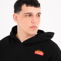 SCRIBBLY DIABLO BURNING REGULAR HOODIE