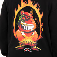 SCRIBBLY DIABLO BURNING REGULAR HOODIE