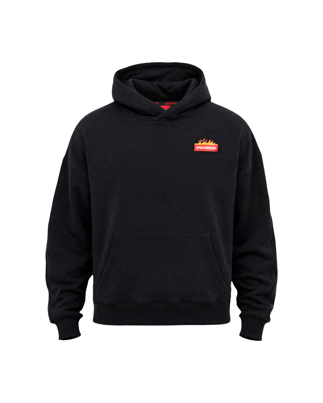 SCRIBBLY DIABLO BURNING REGULAR HOODIE