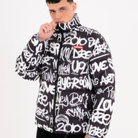 GRAFFITI REFLECTIVE DOUBLE PADDED JACKET