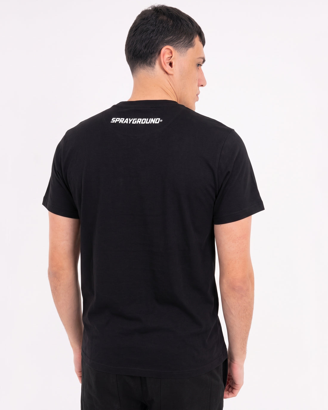 3D SHARK REGULAR T-SHIRT BLACK