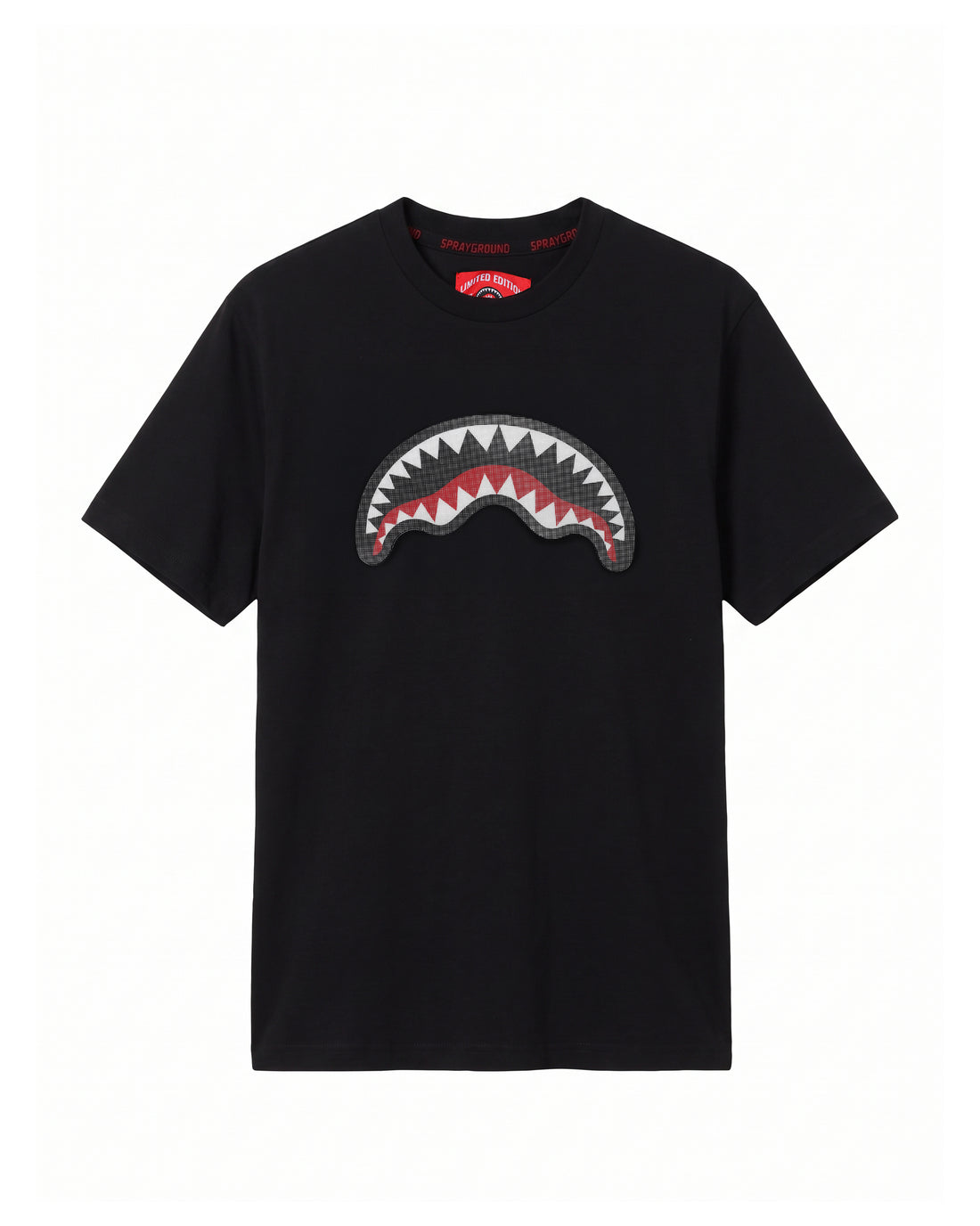 3D SHARK REGULAR T-SHIRT BLACK