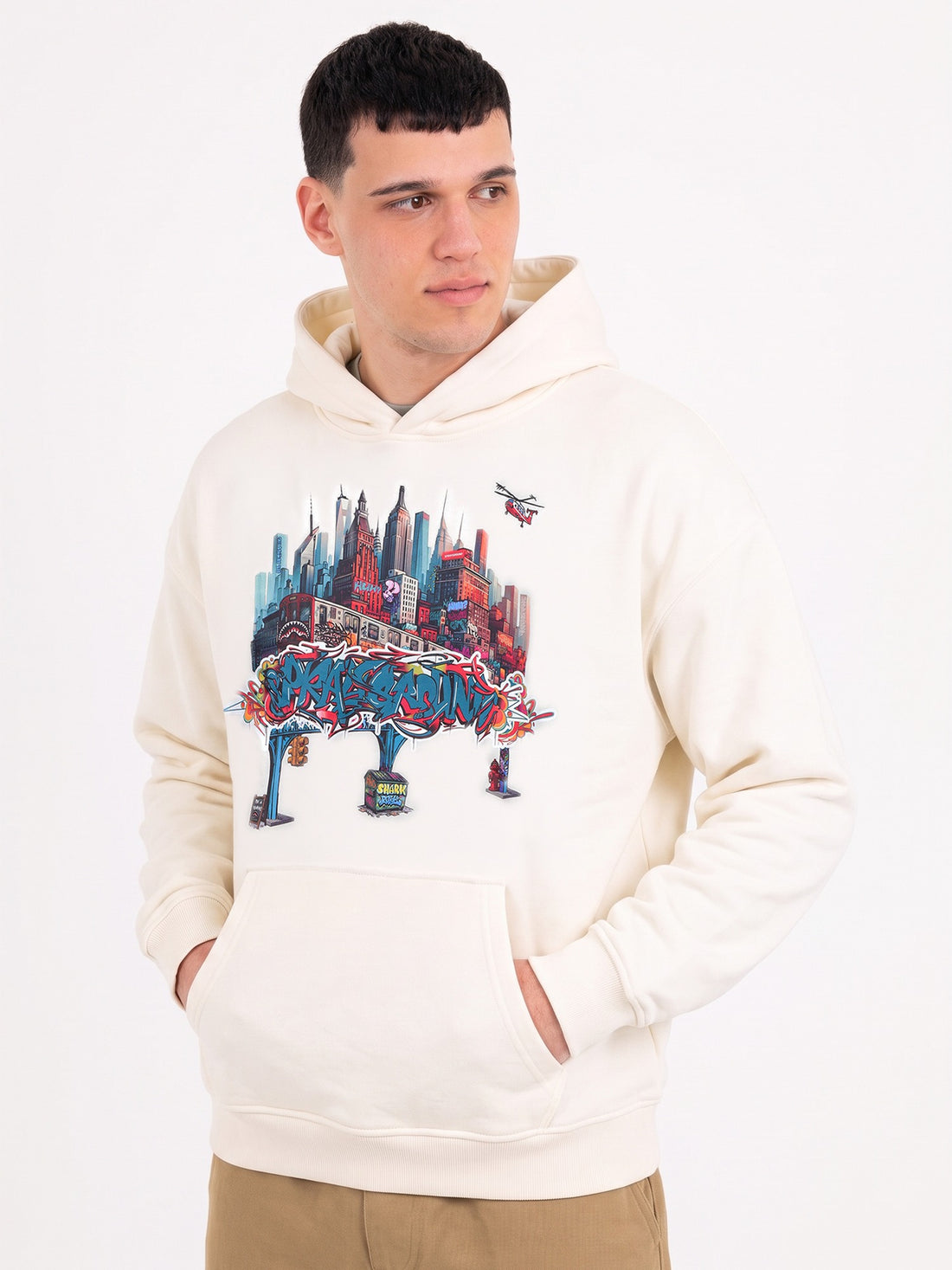 CITY SKYLINE COMFY HOODIE
