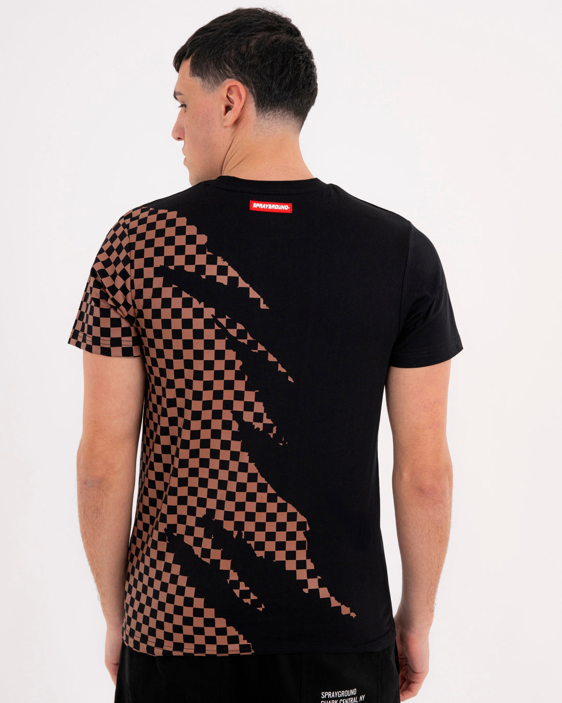 CLAW TEAR CHECK REGULAR T-SHIRT
