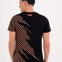 CLAW TEAR CHECK REGULAR T-SHIRT