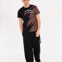 CLAW TEAR CHECK REGULAR T-SHIRT