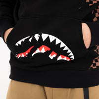 CLAW TEAR CHECK REGULAR HOODIE