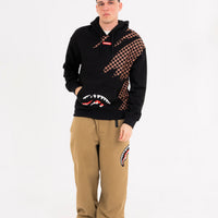 CLAW TEAR CHECK REGULAR HOODIE