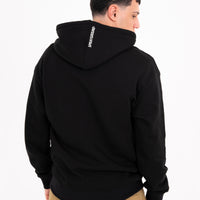 SCRATCHED REGULAR HOODIE BLACK