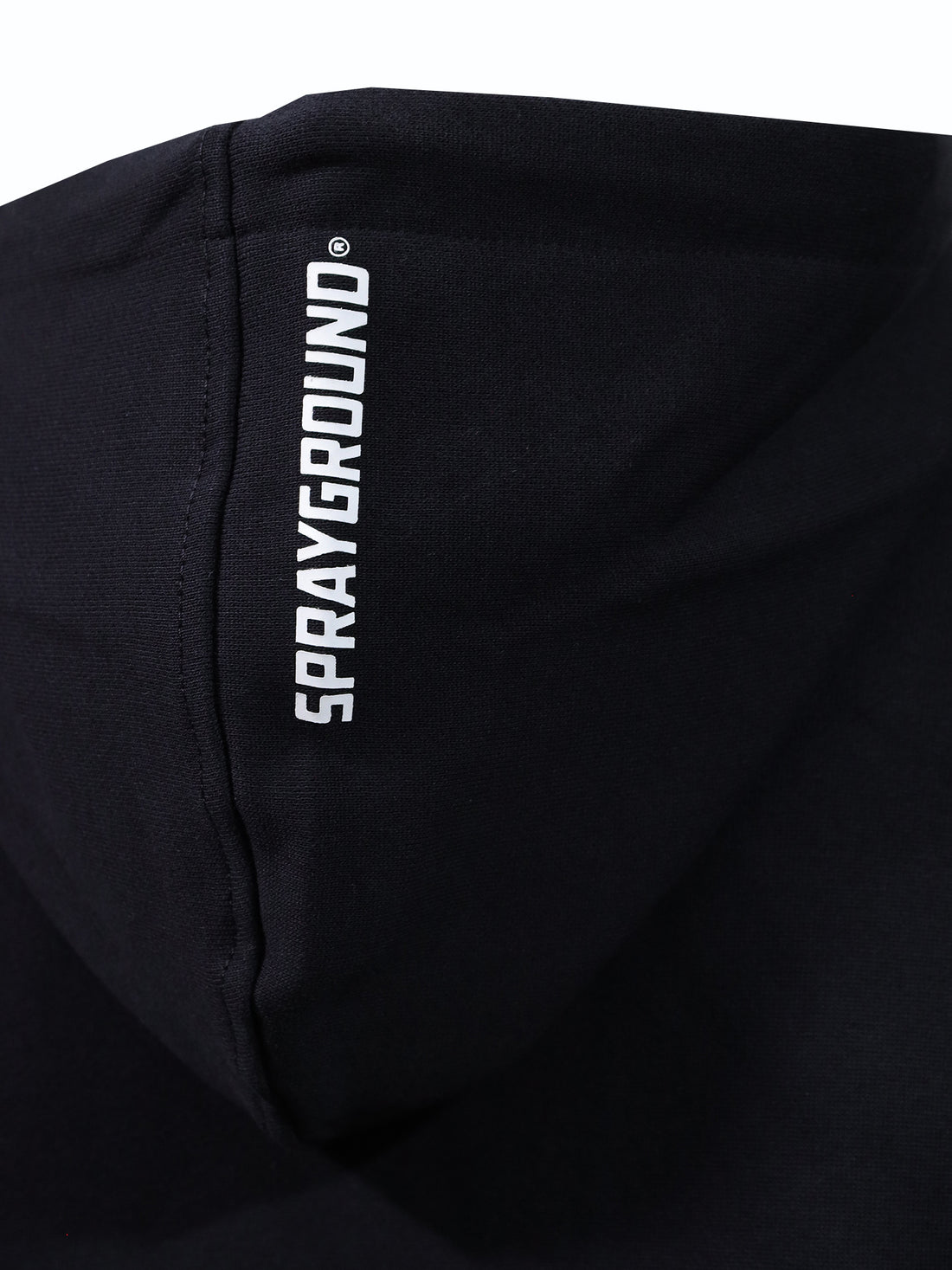 SCRATCHED REGULAR HOODIE BLACK