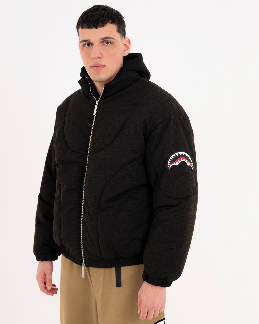 PLEATED PADDED JACKET