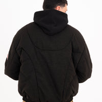PLEATED PADDED JACKET