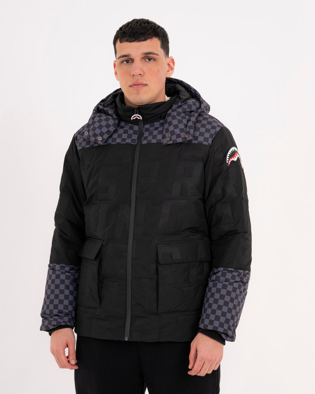 SG CHECKERED PADDED JACKET