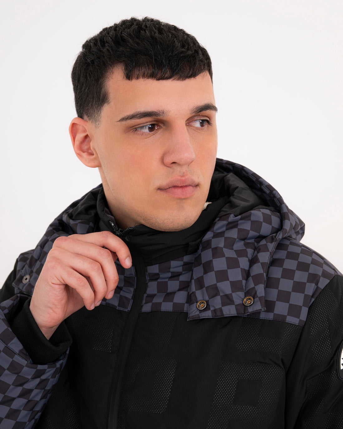 SG CHECKERED PADDED JACKET