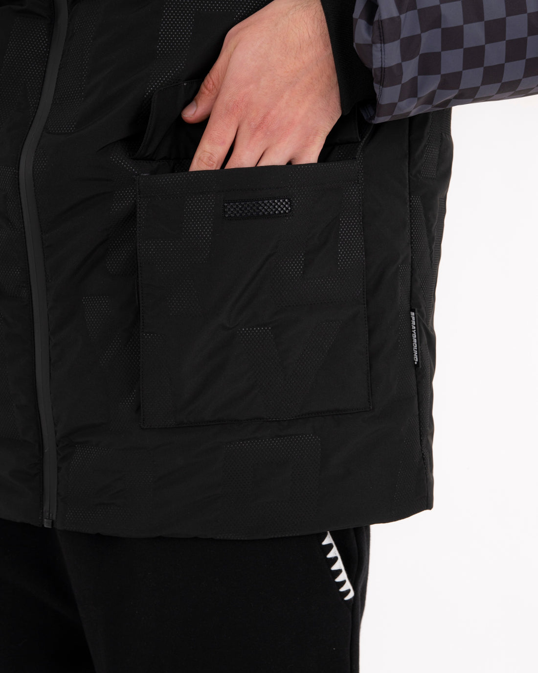 SG CHECKERED PADDED JACKET