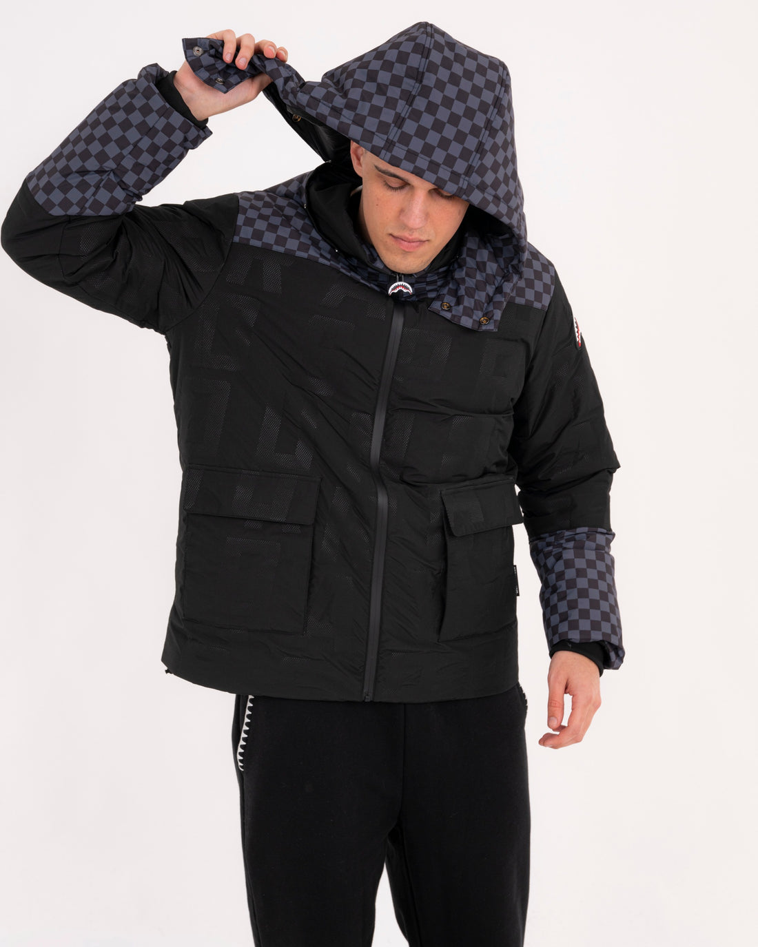 SG CHECKERED PADDED JACKET