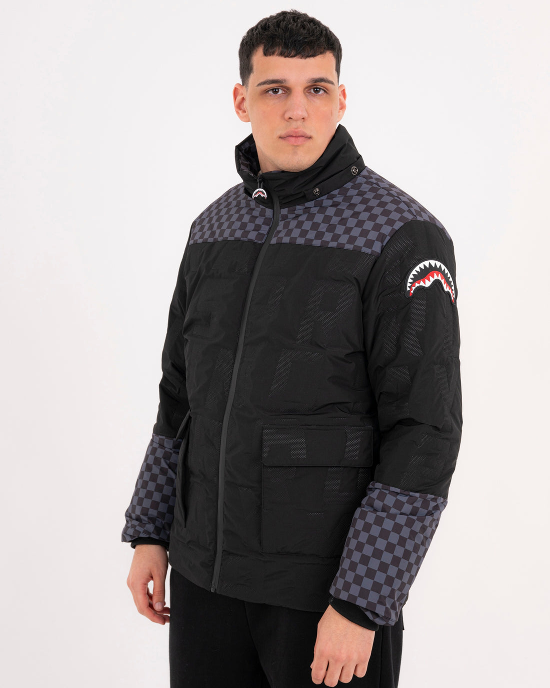 SG CHECKERED PADDED JACKET