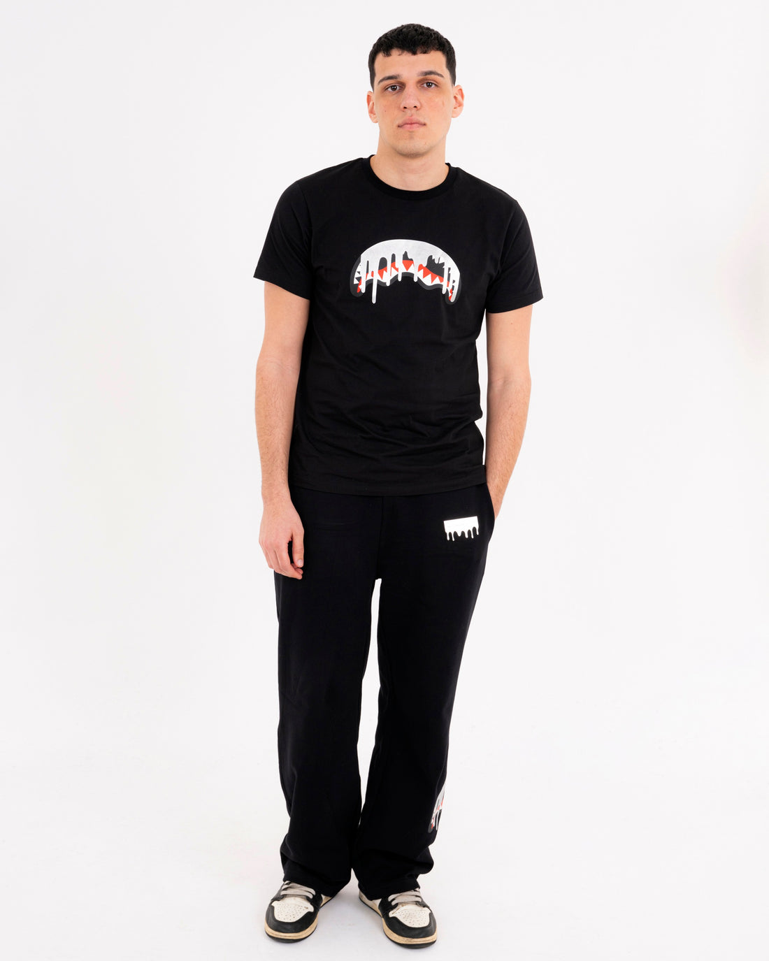 SILVER DRIP OVER PANTS
