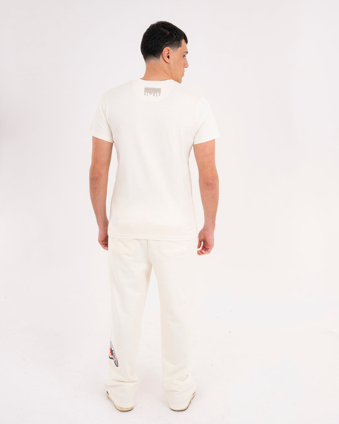 SILVER DRIP OVER PANTS