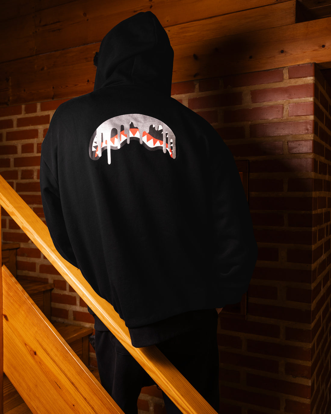 SILVER DRIP SMOOTH PERFECT FULL-ZIP HOODIE