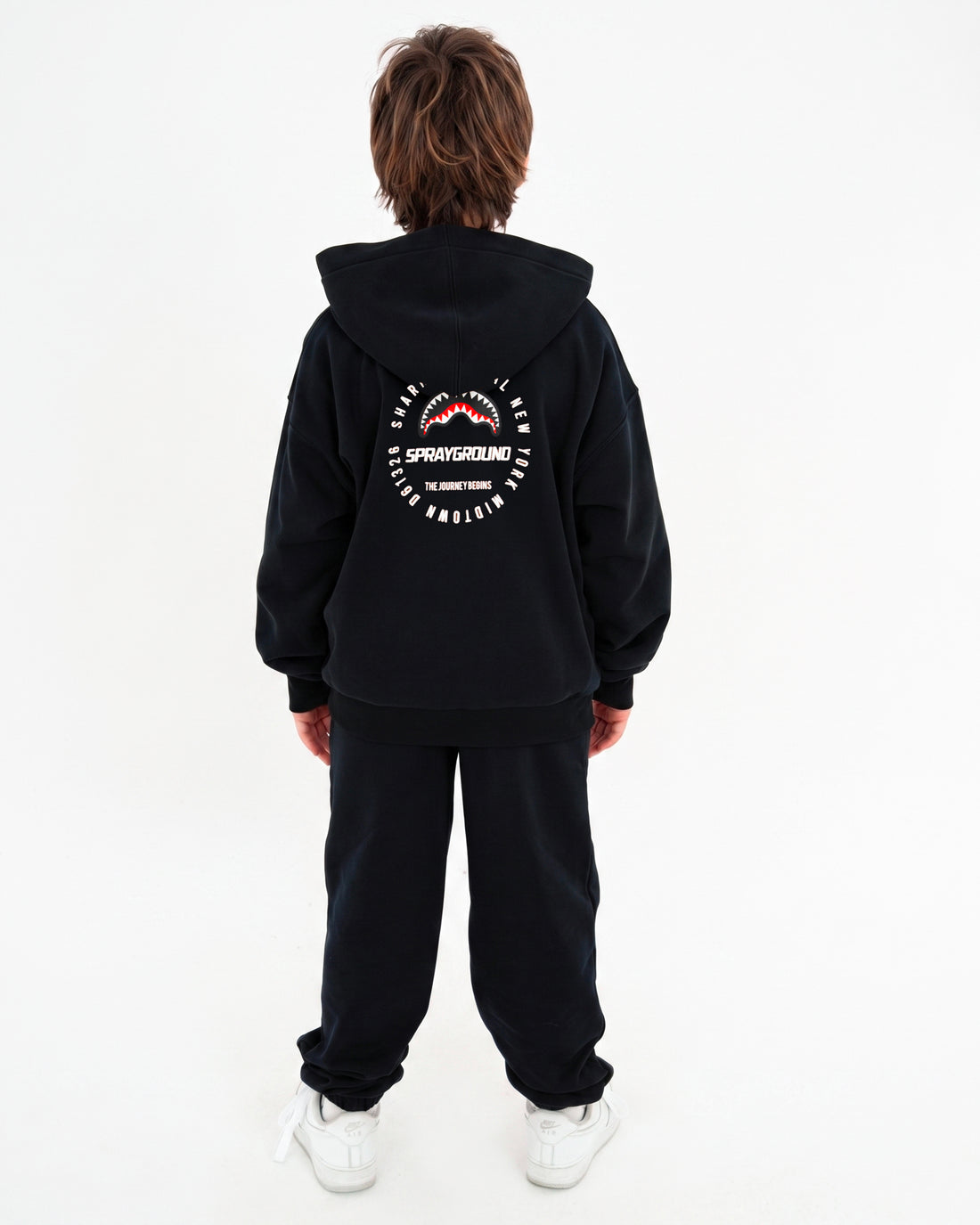 SPRAYGROUND BASIC OVER FULL-ZIP HOODIE