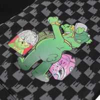 THROW IT TO ME DRIP CHECKERED SPLIT REGULAR CREWNECK