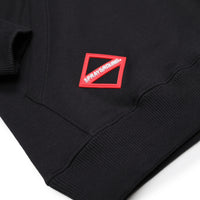 TOUCH OF RED REGULAR HOODIE BLACK