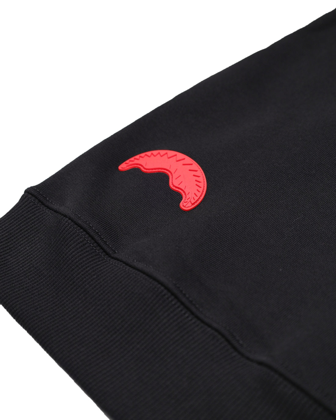 TOUCH OF RED REGULAR HOODIE BLACK