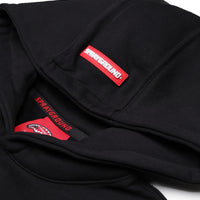 TOUCH OF RED REGULAR HOODIE BLACK