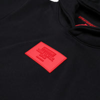 TOUCH OF RED REGULAR HOODIE BLACK