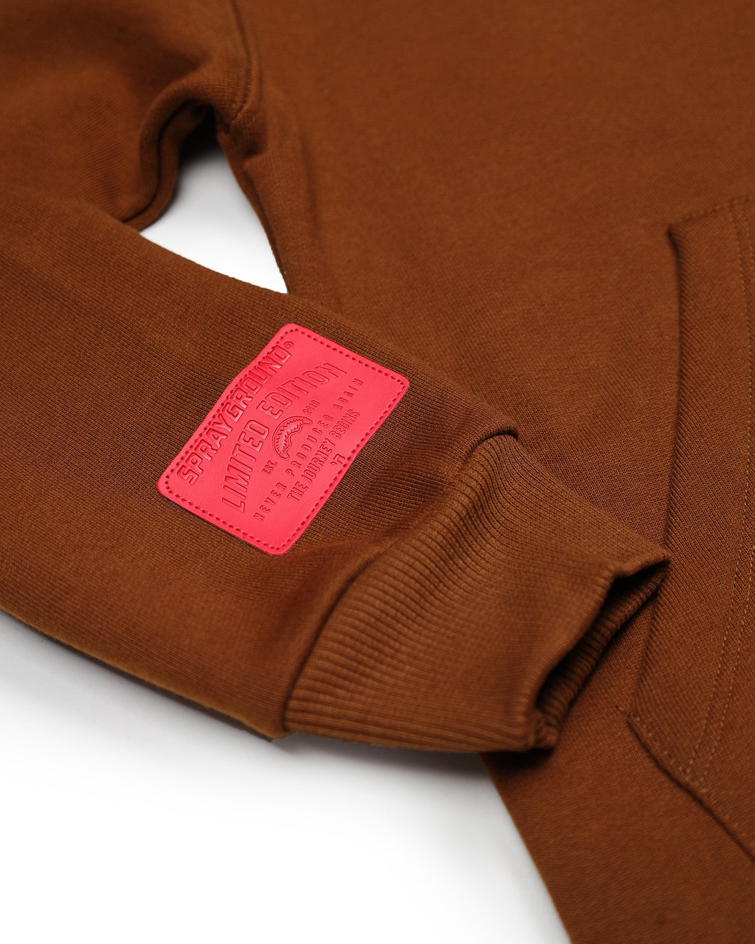 TOUCH OF RED REGULAR HOODIE BROWN